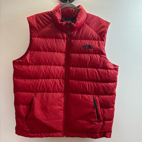 The North Face Other - The North Face 550 Red Goose Down Puffer Vest XL